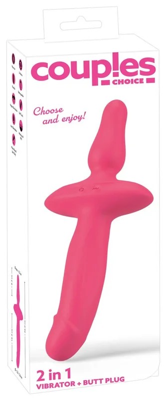 2in1Vibrator+ButtPlug