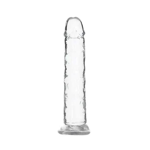 AddictionCrystalAddictionVerticalDildo(NoBalls)7Inch