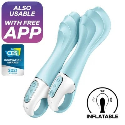 AirPumpVibrator5+Blau|Satisfyer