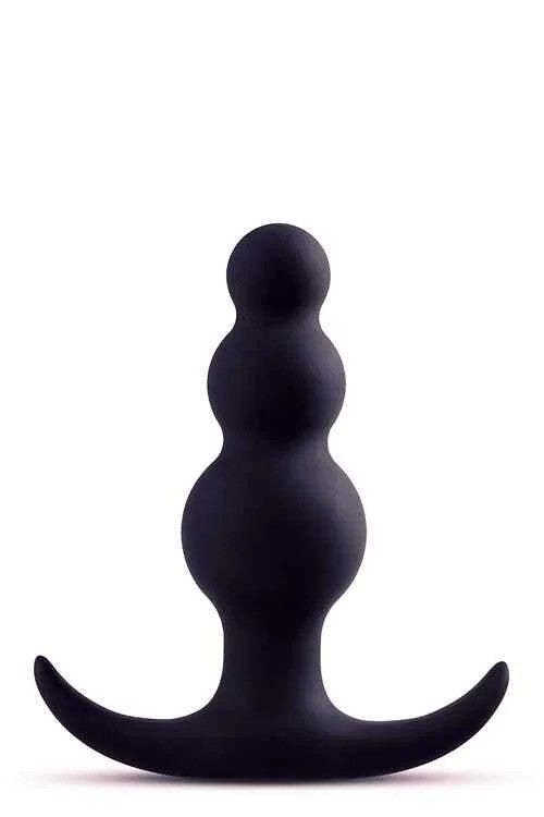 AnalAdventures–PlatinumBeadedPlug2,5cm