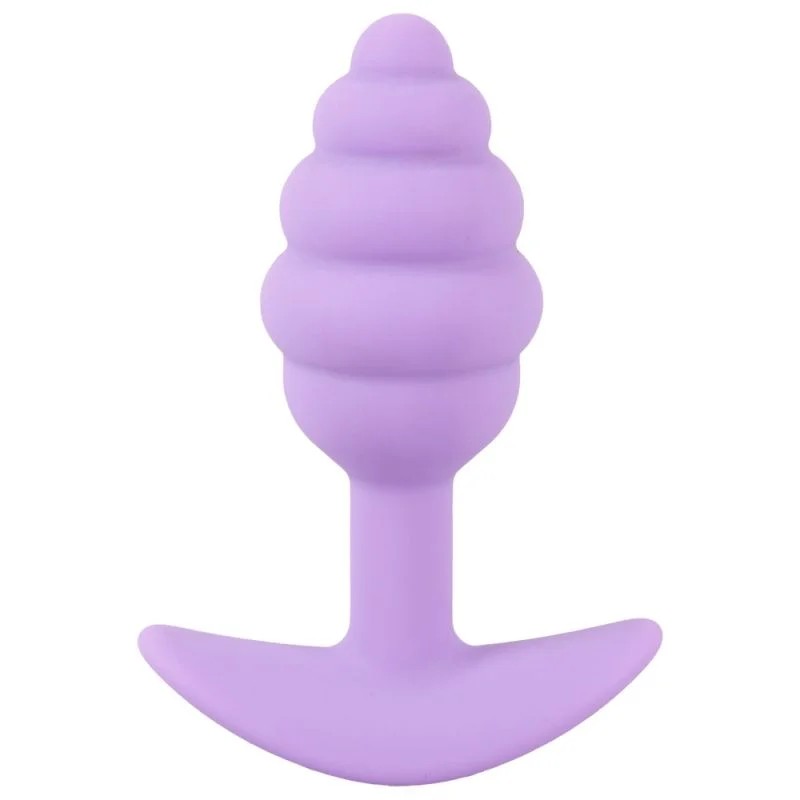 Analplug„MiniButtPlug“mitstarkerRillenstruktur