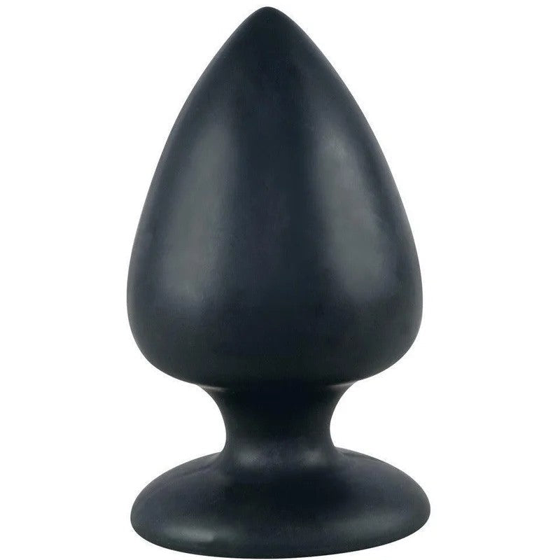 Analplug„XLPlug“ausSilikon–konischØ7.5cm(schwarz)