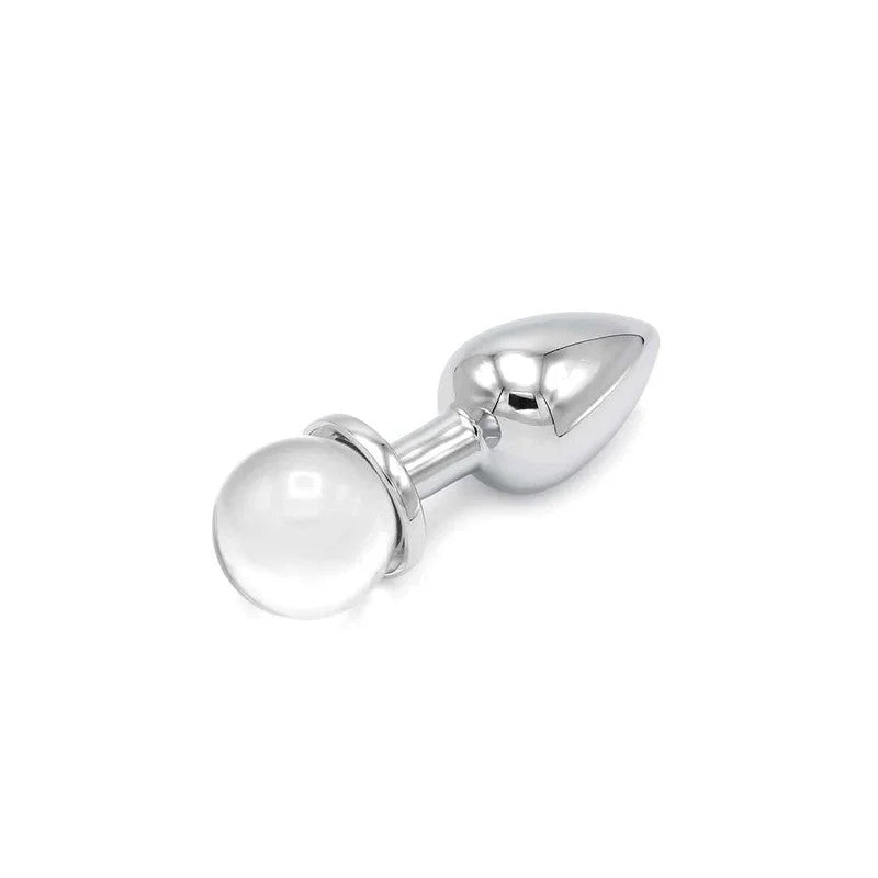 AnalPlugBallGemClear
