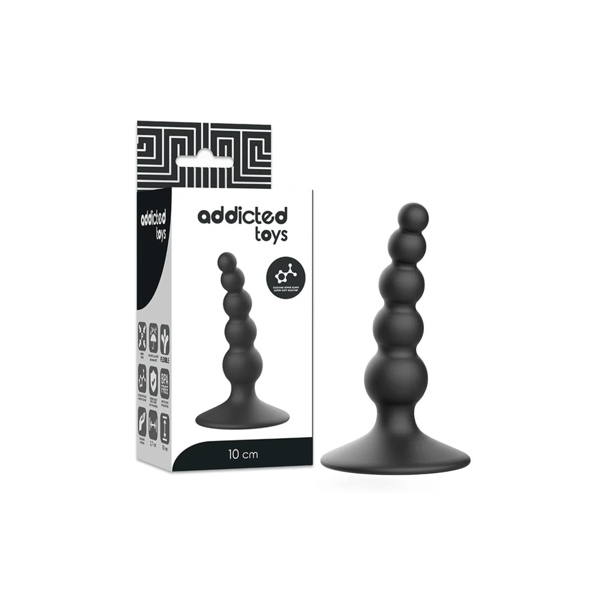ANALSEXUELLERSTECKER10CMSCHWARZVONADDICTEDTOYS