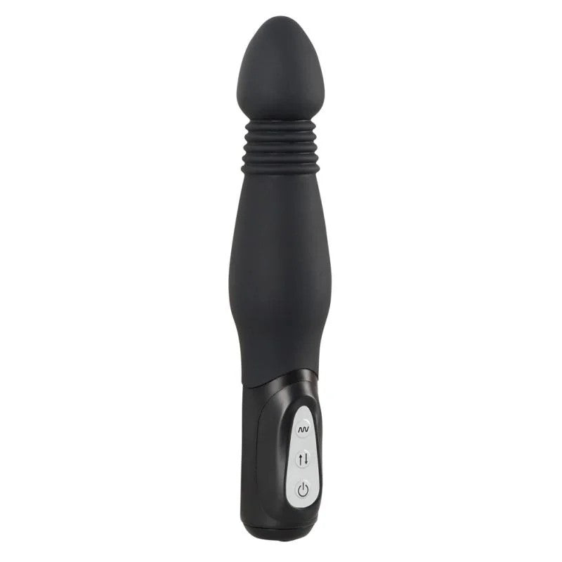 Analvibrator»ThrustingAnalVibe«mit7Vibrationsstufenund3Stoßgeschwindigkeiten,23,5cm
