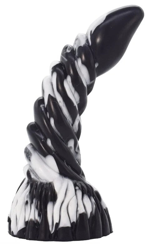 ArkanDildo18x5cmBlack-White