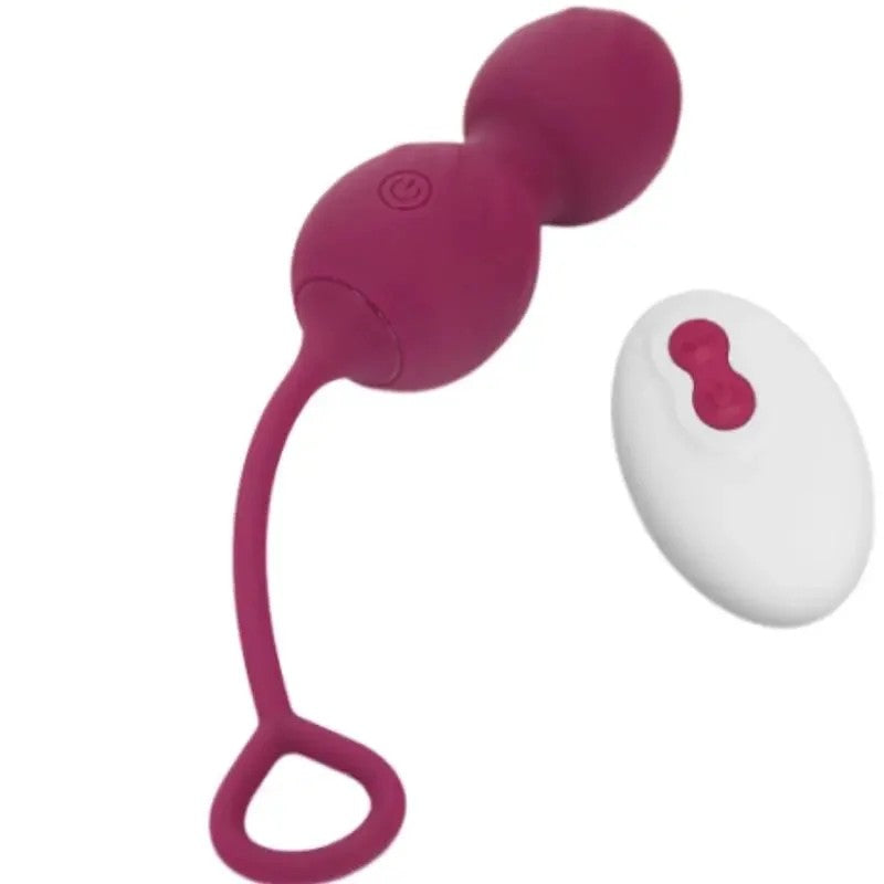 ARMONY–BLOSSOMSVAGINALHANTELVIBRATIONFERNBEDIENUNG10VIBRATIONENDUNKELROT