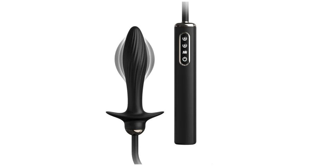 AutoThrobInflatablePlugBlack