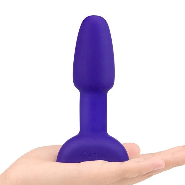 b-Vibe–RimmingPetiteRemoteControlPlugPurple