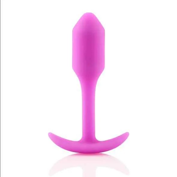 B-Vibe–SnugButtPlug1Fuchsia2cm
