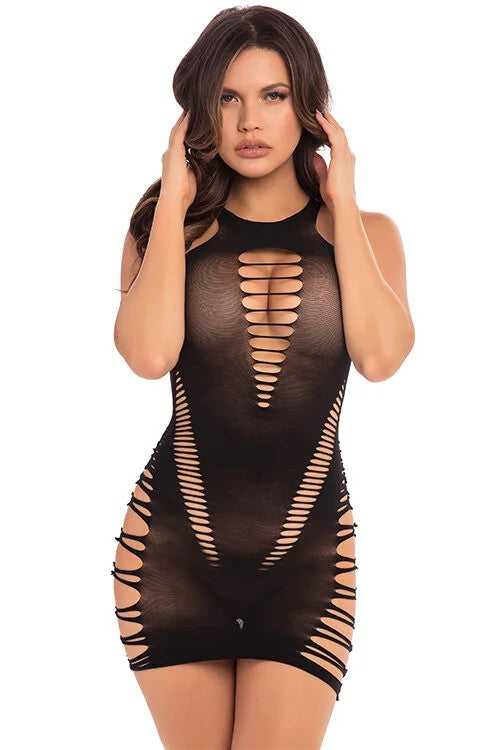 Back2BasixxxHiNeckDressBlack,OS