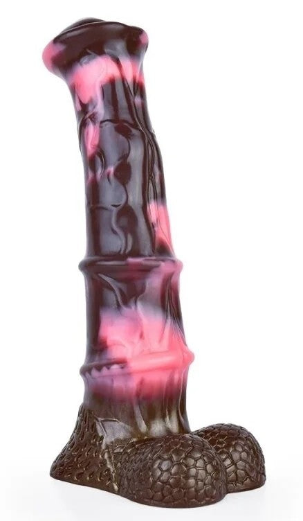BadHorseDildoAnimalPonulfBlackPink22cm