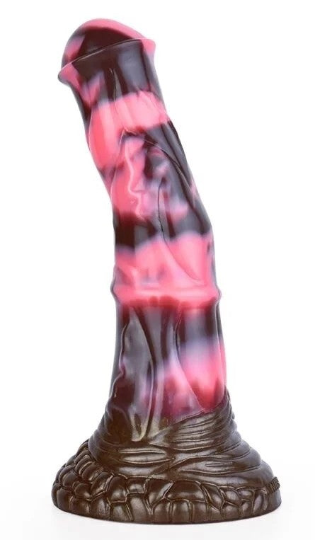 BadHorseDildoPirulfBlackPink18cm