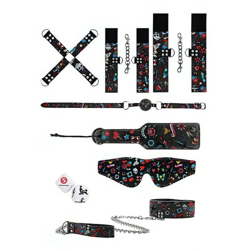 BdsmKit12-teiligTattooStyleBondageKit–OldSchoolTattooStyle