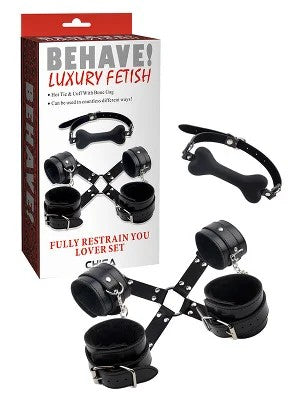 Behave!LuxuryFetish–Bondage&FesselSet
