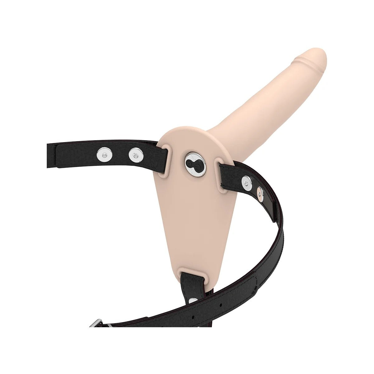 BEIGEFARBENESSILIKONVIBRATOR15CMVONFETISHSUBMISSIVEHARNESS