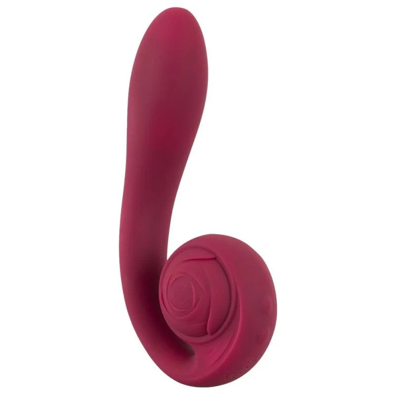 „BendableSpot-onVibrator“mitbiegbarerRosefürdieKlitoris