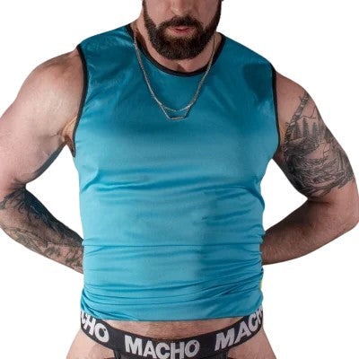 BlauesT-ShirtS/M|Macho