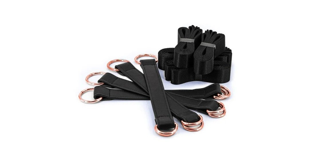 BondageCoutureTieDownStrapsBlack