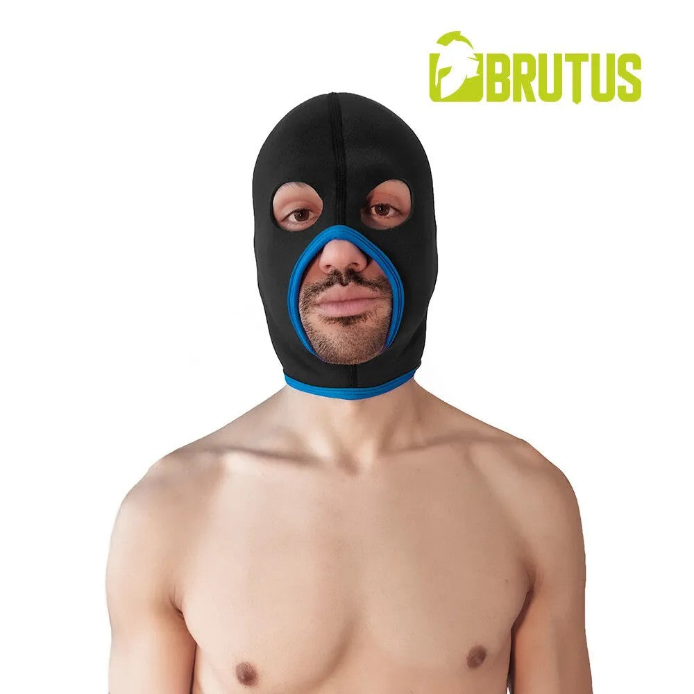 BrutusNeoprenFaceFuckerHaubeSchwarz/Blau