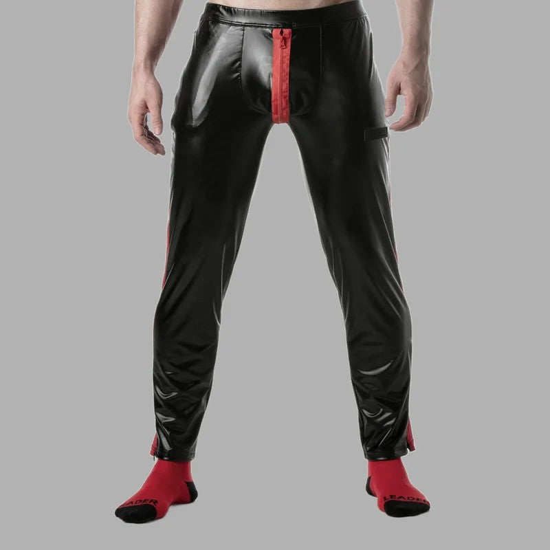 BrutZipperpantsschwarz-rot