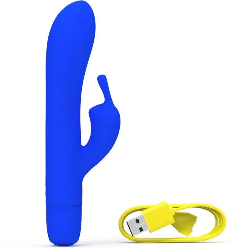 BSWISH–BWILDBUNNYINFINITEKLASSISCHERWIEDERAUFLADBARERVIBRATORAUSBLAUEMSILIKON