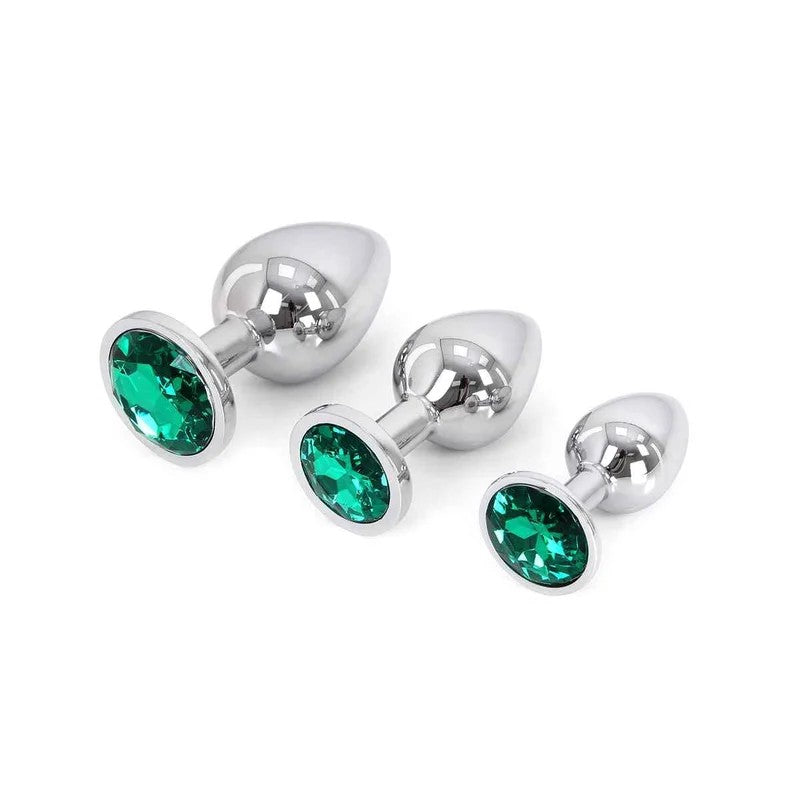 ButtplugAluminiumGreenSmall2,8cm