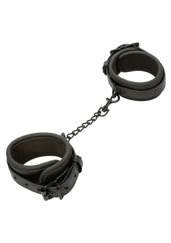 CalExoticsNocturnalCollectionAnkleCuffsBlack
