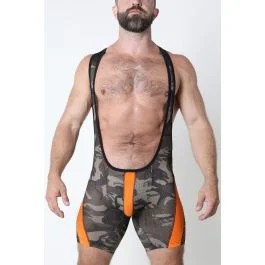 Cellblock13AjaxCamoSinglet–Orange