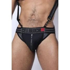 Cellblock13BuckleUpJockstrap–Black