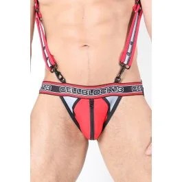 Cellblock13RogueXZipperJockstrap–Red