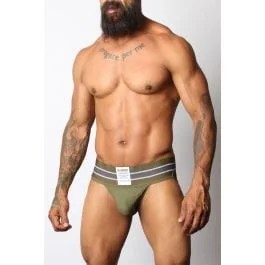 Cellblock13TightEndJockstrap–Army
