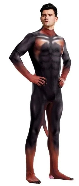 CosplayDogsDobermanCosplay-Anzugschwarz-feuerrotS–XL