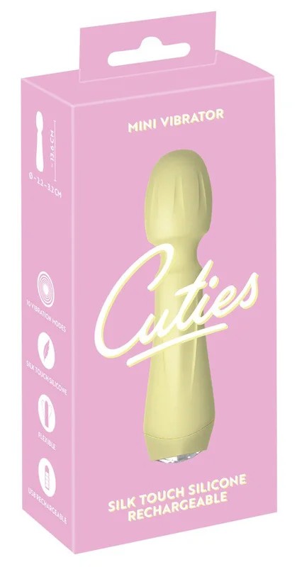 CutiesMiniVibratorYellow