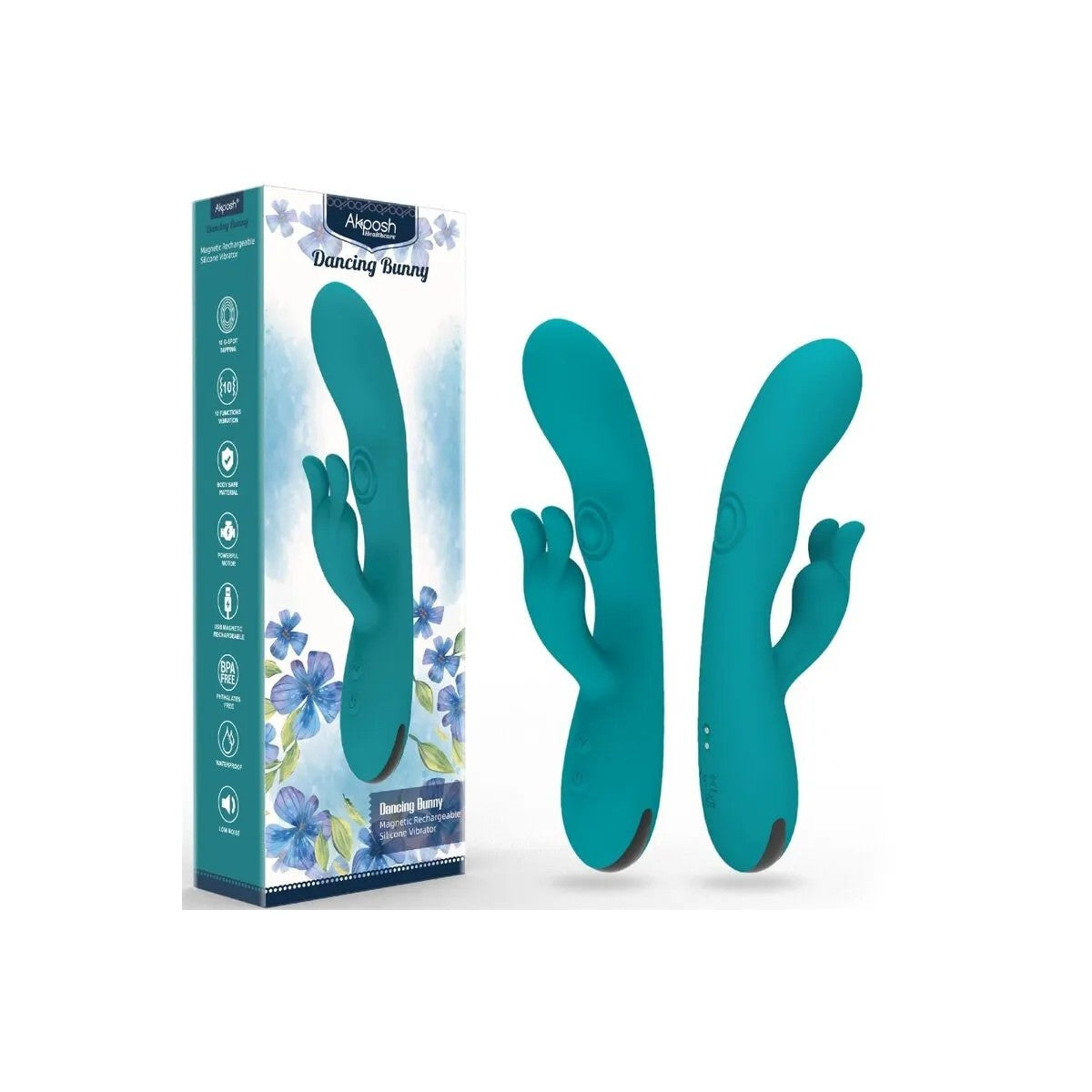 DANCINGBUNNYVIBRATORRABBIT10GESCHWINDIGKEITENGRÜNVONARMONYVIBRATORS