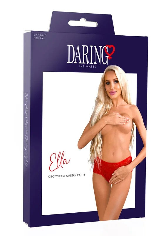 DaringIntimatesEllacrotchlesscheekypantyRotL/XL
