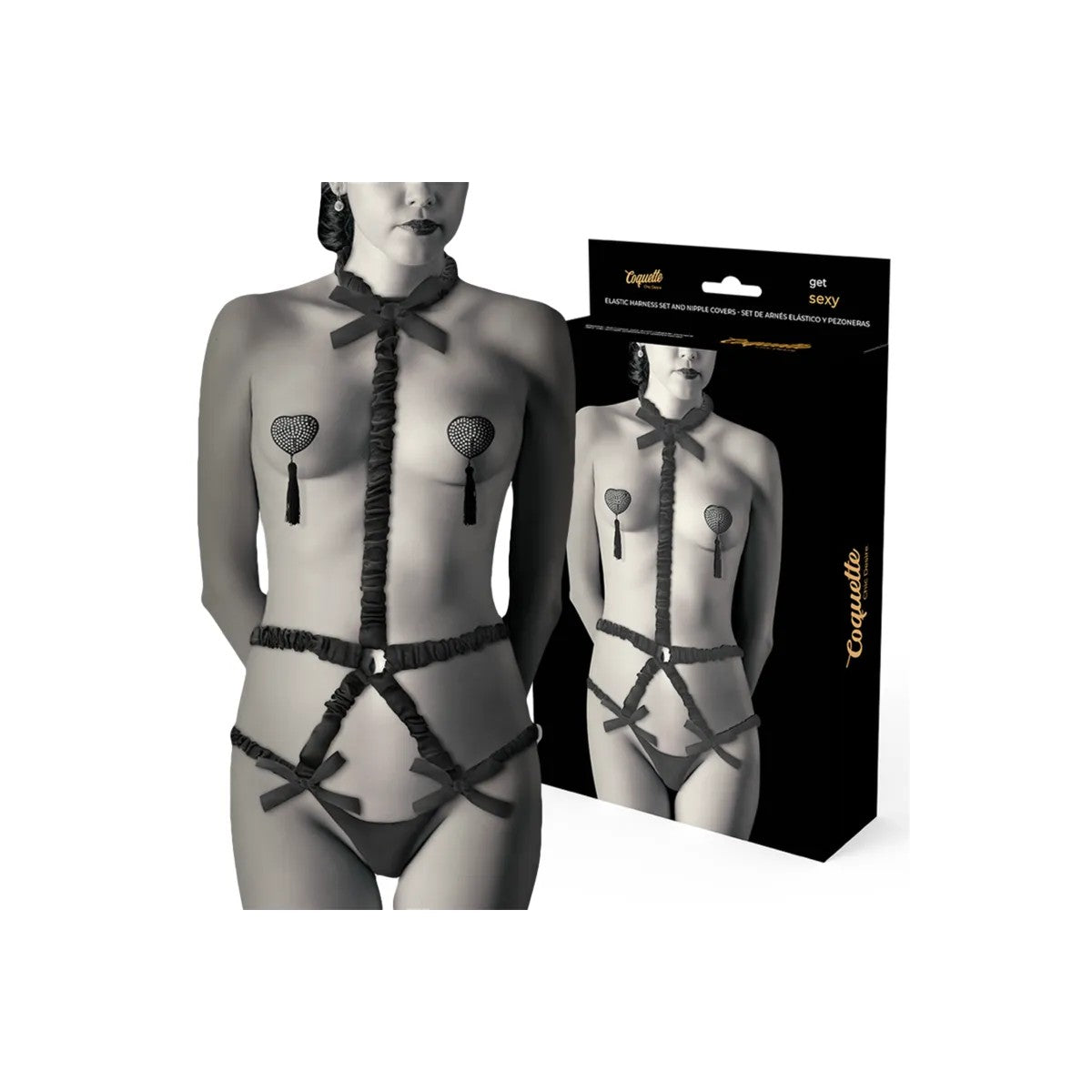 DESSOUS-SETMITDELUXE-NIPPELABDECKUNGENVONCOQUETTEACCESSORIES