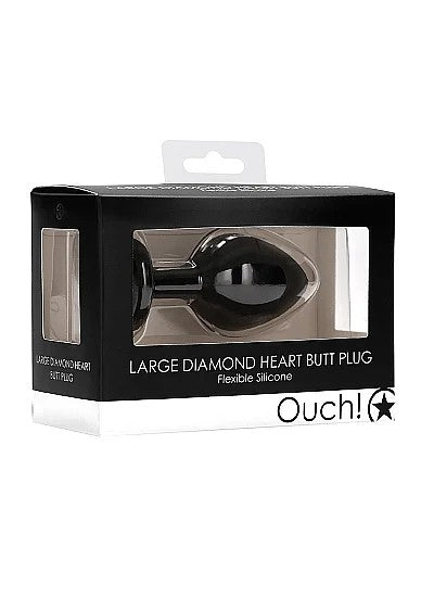 DiamondHeartButtPlug–Large