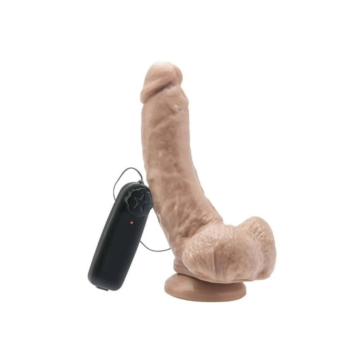 DILDO20,5CMMITHODENVIBRATORBEIGEVONGETREAL