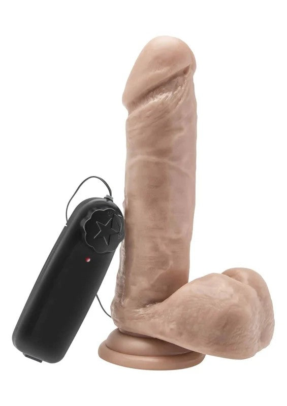 Dildo7in.withBallsVibratorSkin