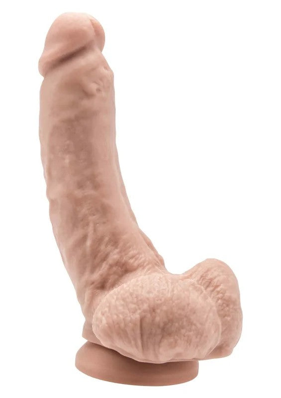 Dildo8inchwithBallsSkin