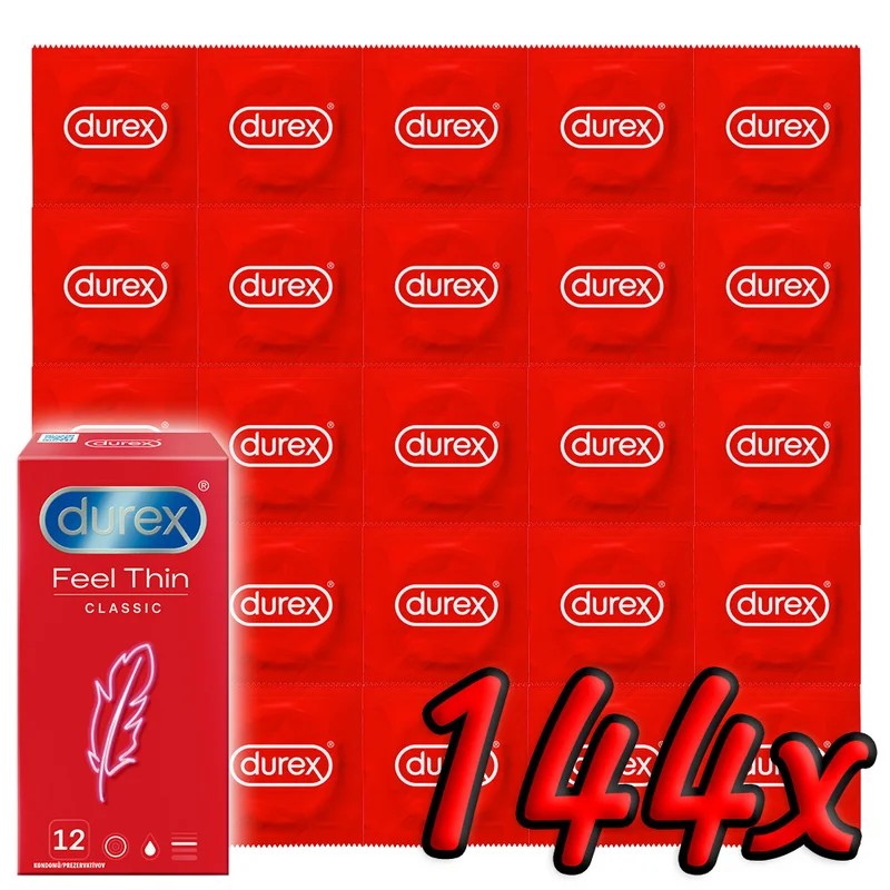 DurexFeelThinClassic144pack