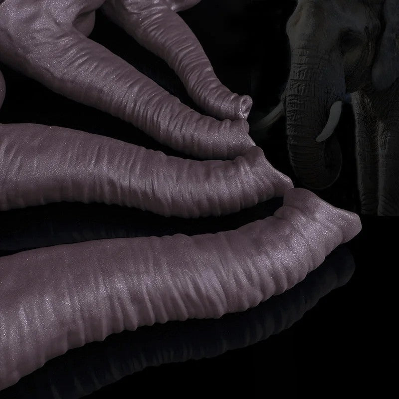 ElefantenPenisAnalDildoButtPlug–RealistischesTierMonsterdildoSilikonWeiblichesSexspielzeug