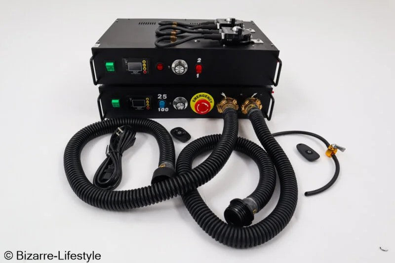 ElektronischgesteuertesAtemkontroll-undPoppersGerät(DoppelVersion)SetDeluxe„XTREME“