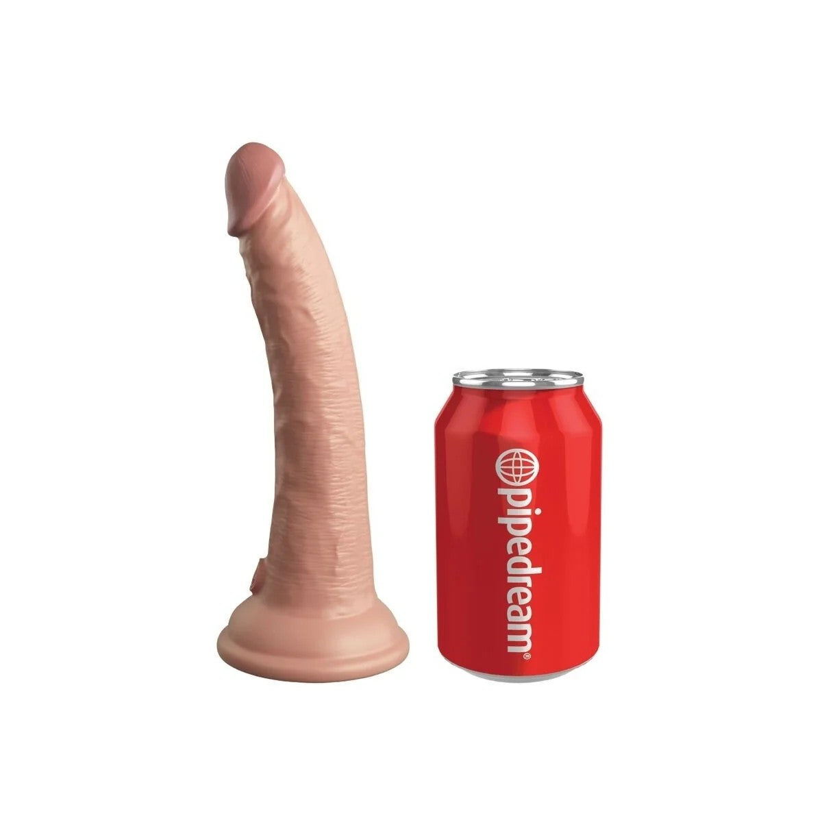 ELITEREALISTISCHERDILDOVIBRATOR&SILIKONFERNBEDIENUNG17.8CMVONKINGCOCK