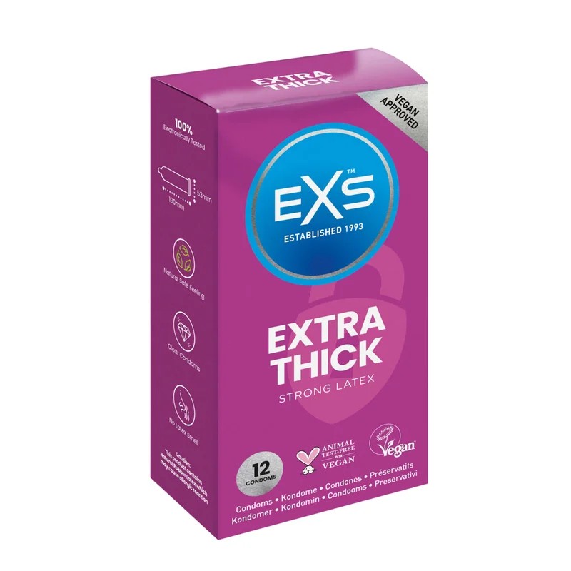 EXS–ExtraThickKondome,extradick,12er-Pack