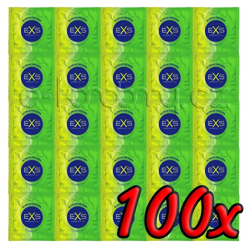 EXSGlowintheDark100pack