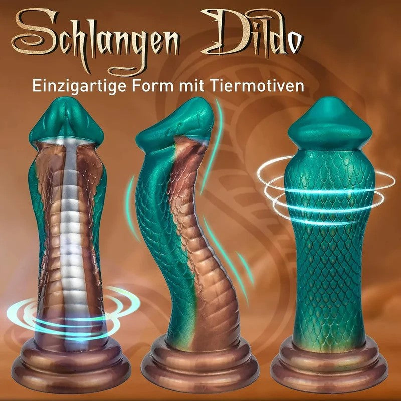 FantasyAnimalDildoButtPlug–ExotischeCobraMonsterAnalDildosMännlichWeiblichSexspielzeug
