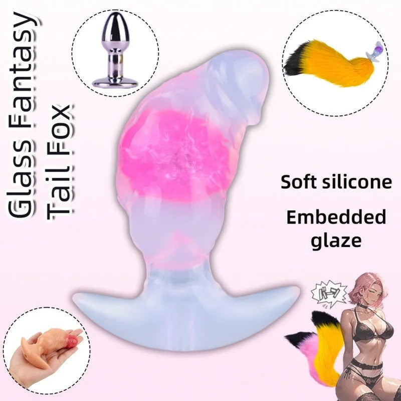 FantasyRealistischerAnalplugDildoMasturbationsspielzeug–Strap-On-FesselAnalGapePleasure
