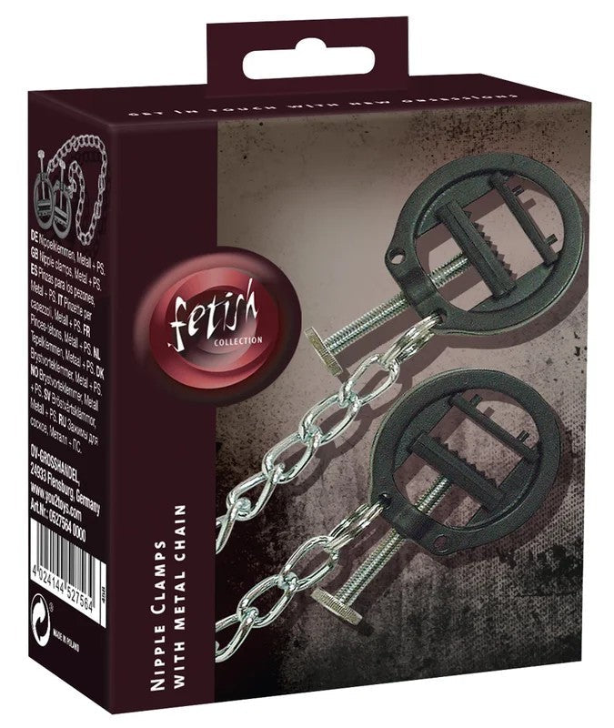 fetishCollectionNippelkette+Schraubzwingen